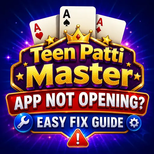 Teen Patti Master App Not Opening Fix